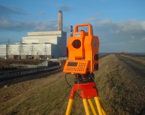 Picture of surveying equipment